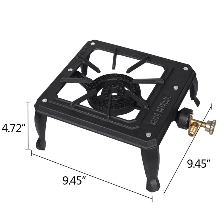 Boshen Single Burner High Pressure Natural Gas Outdoor Stove & Reviews